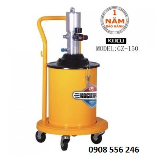 máy bơm mỡ bò bằng khí nén kocu gz-150